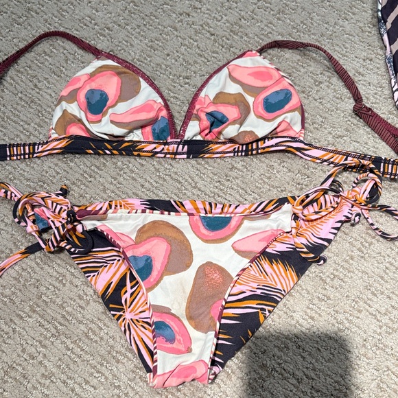 Colorful Patterned Bikini Set - Picture 2 of 3
